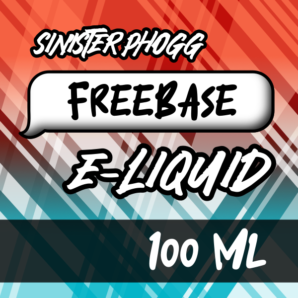 Sinister Phogg Freebase Nicotine E-Liquid - 100mL Value Size