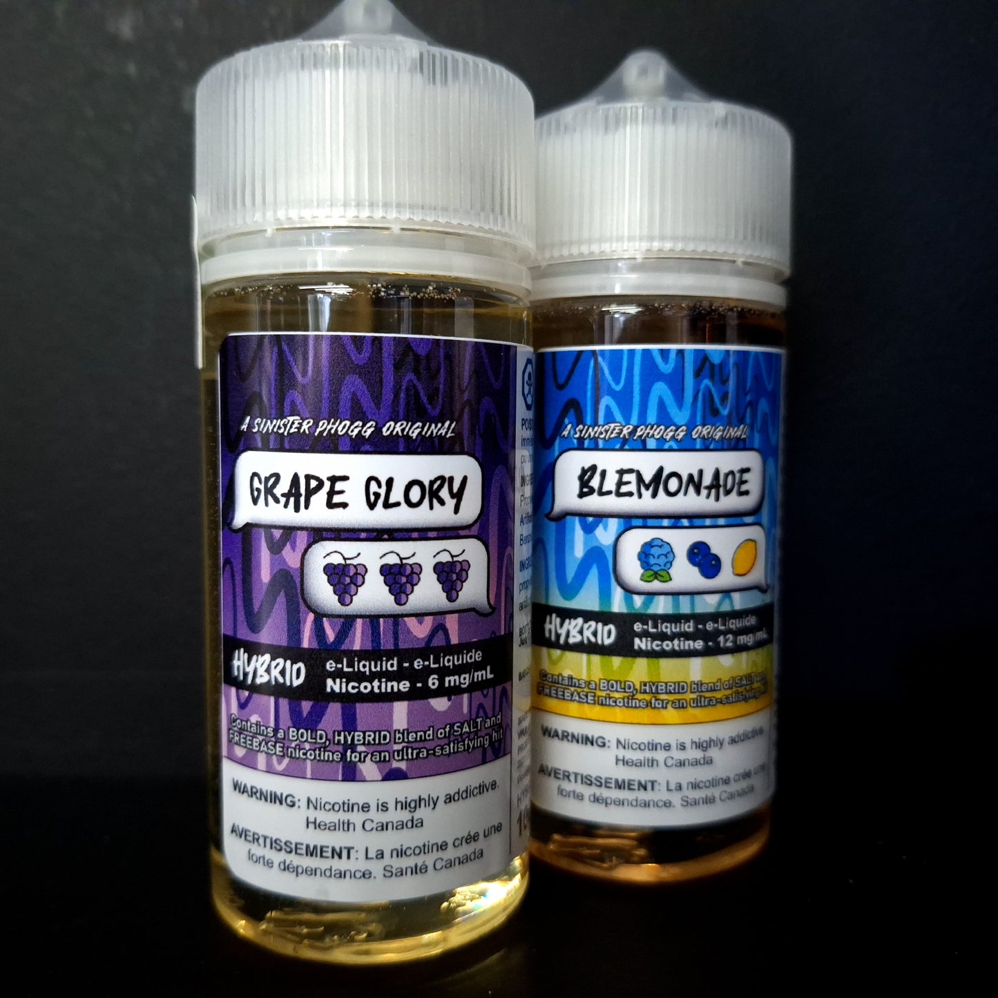 Sinister Phogg Hybrid Nicotine E-Liquid - 100mL Value Size