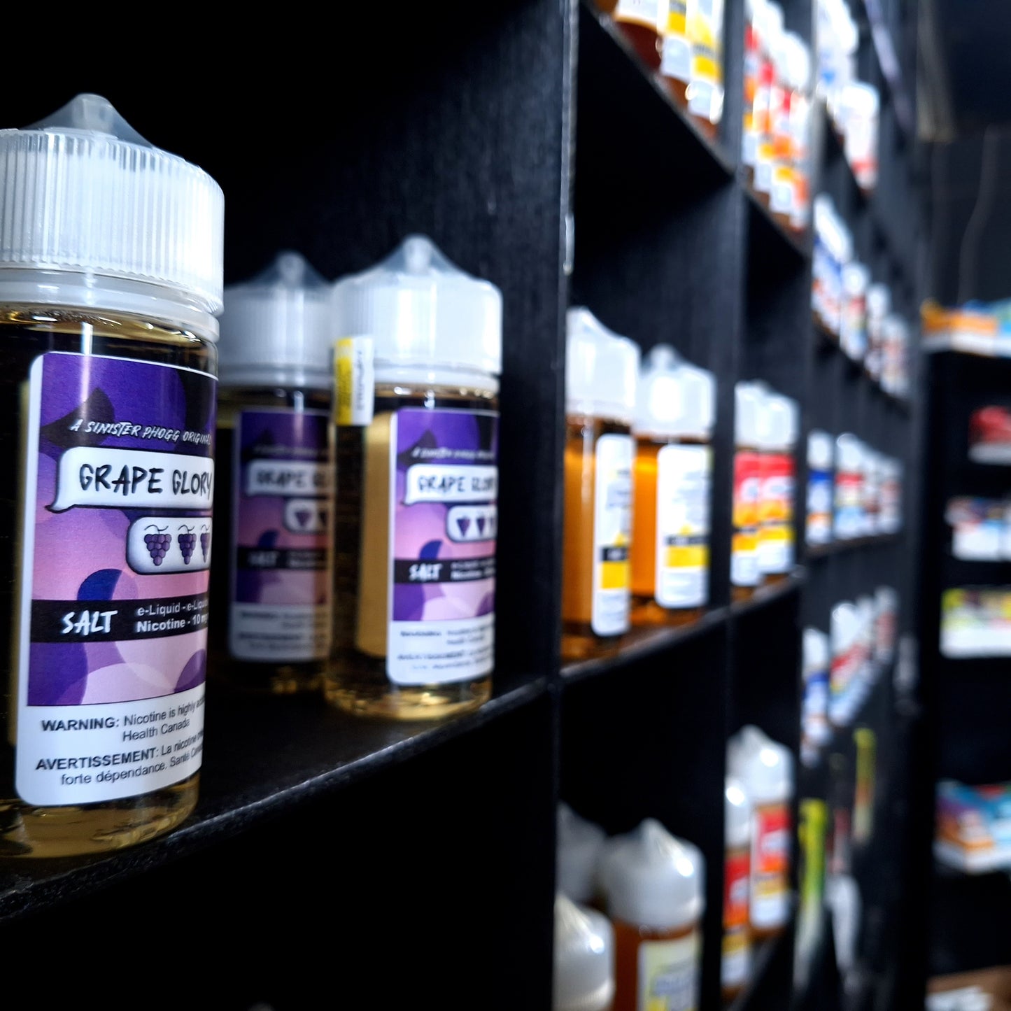 Sinister Phogg Salt Nicotine E-Liquid - 100mL Value Size