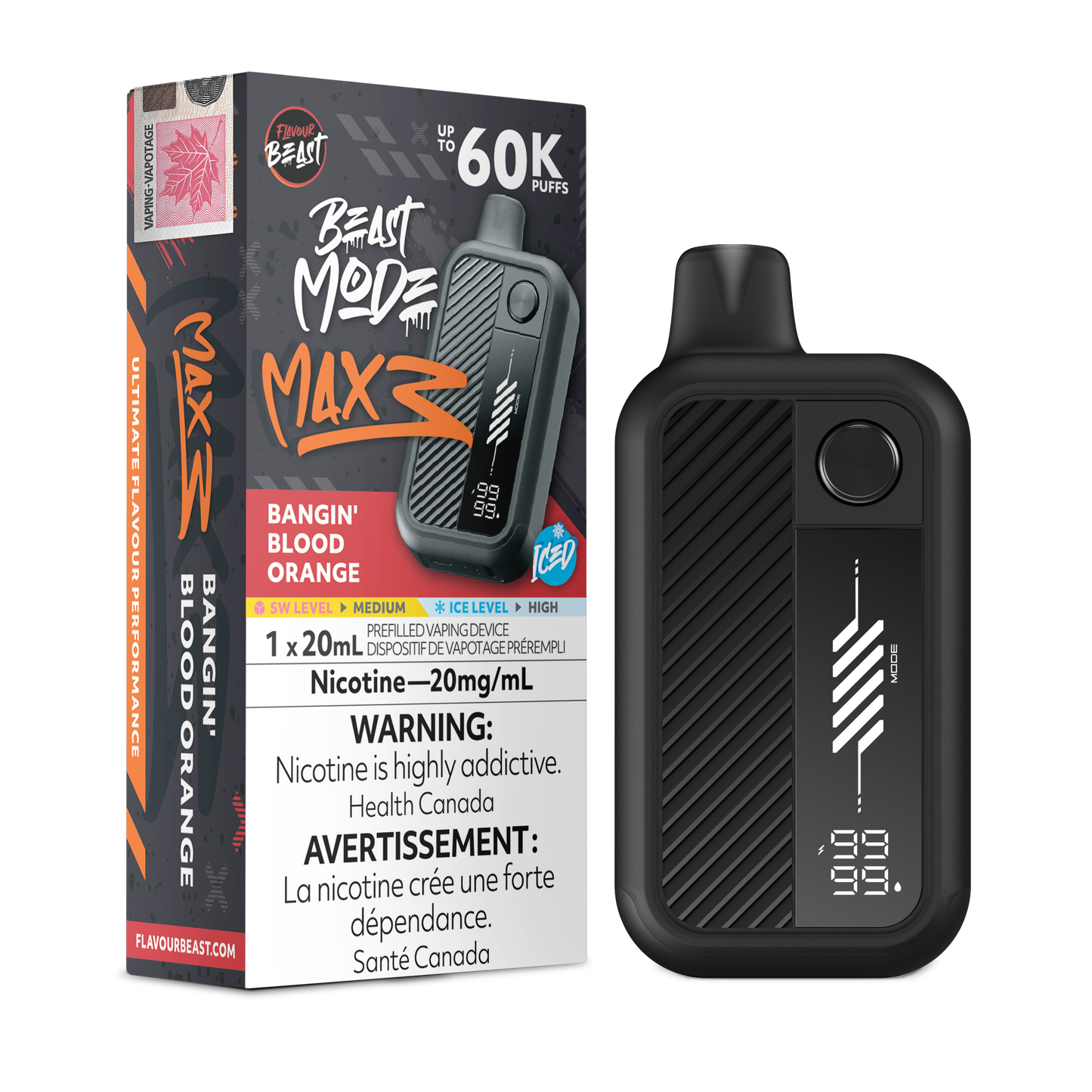 Flavour Beast: Beast Mode Max 3 (Original & Unleashed) 60K Disposable