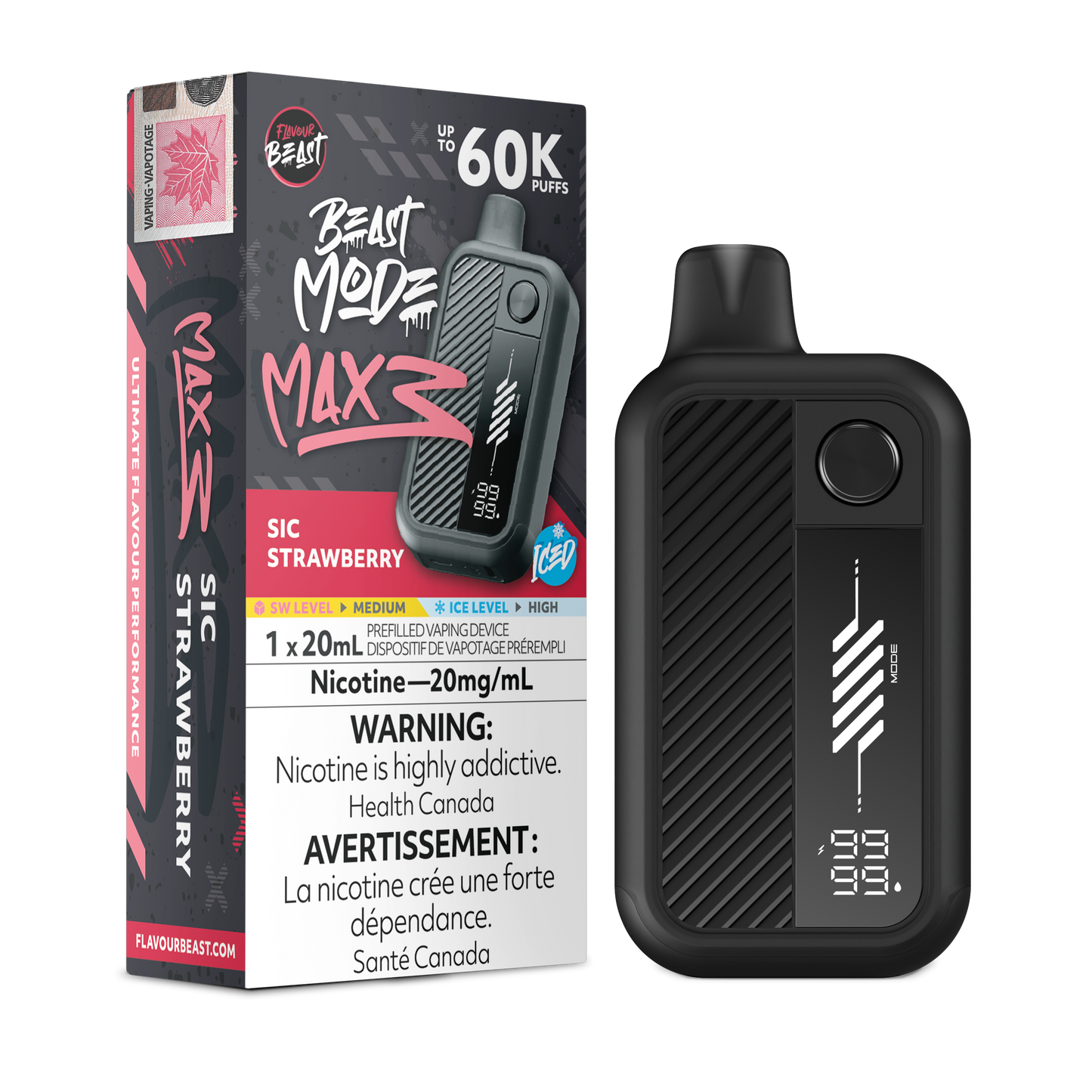 Flavour Beast: Beast Mode Max 3 (Original & Unleashed) 60K Disposable
