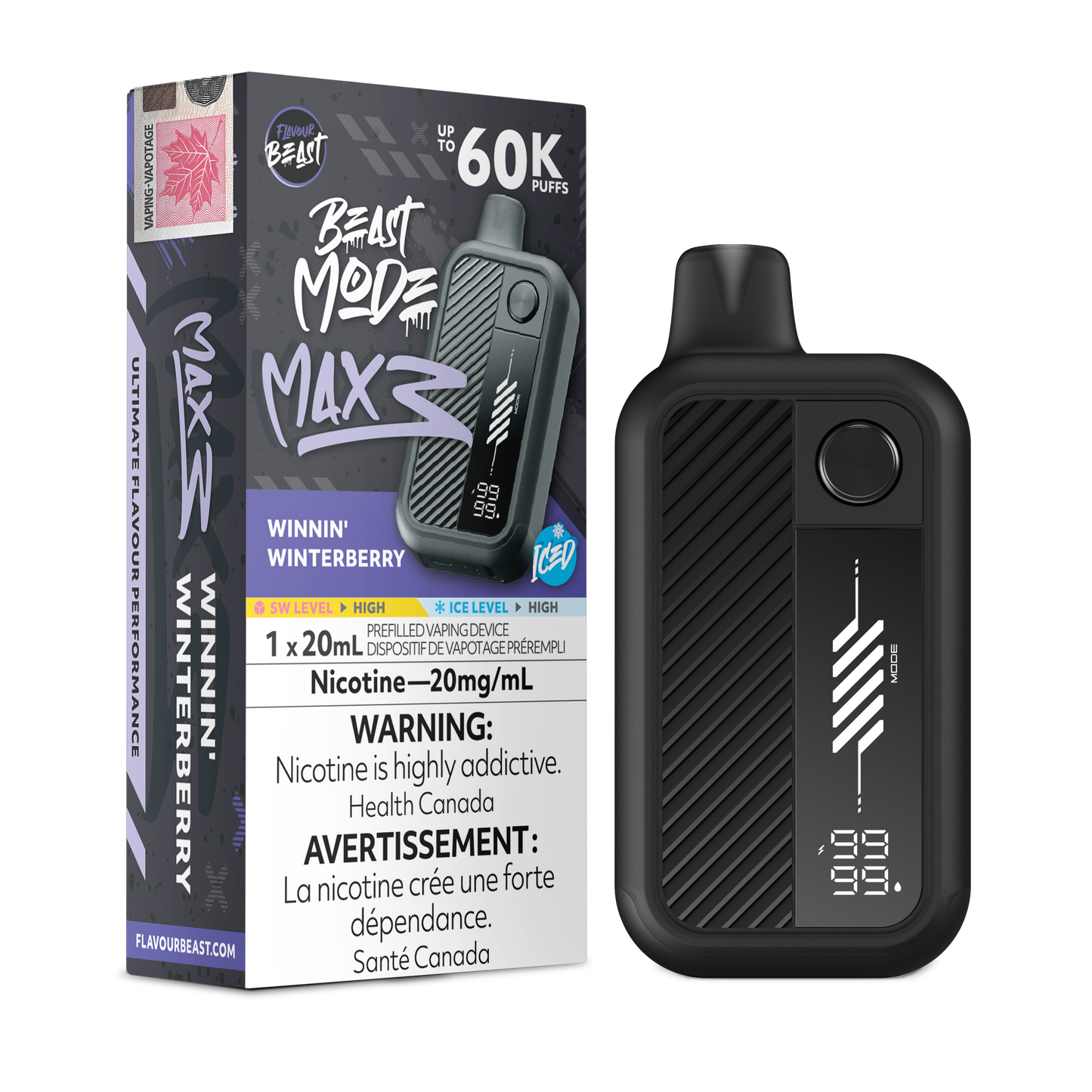 Flavour Beast: Beast Mode Max 3 (Original & Unleashed) 60K Disposable