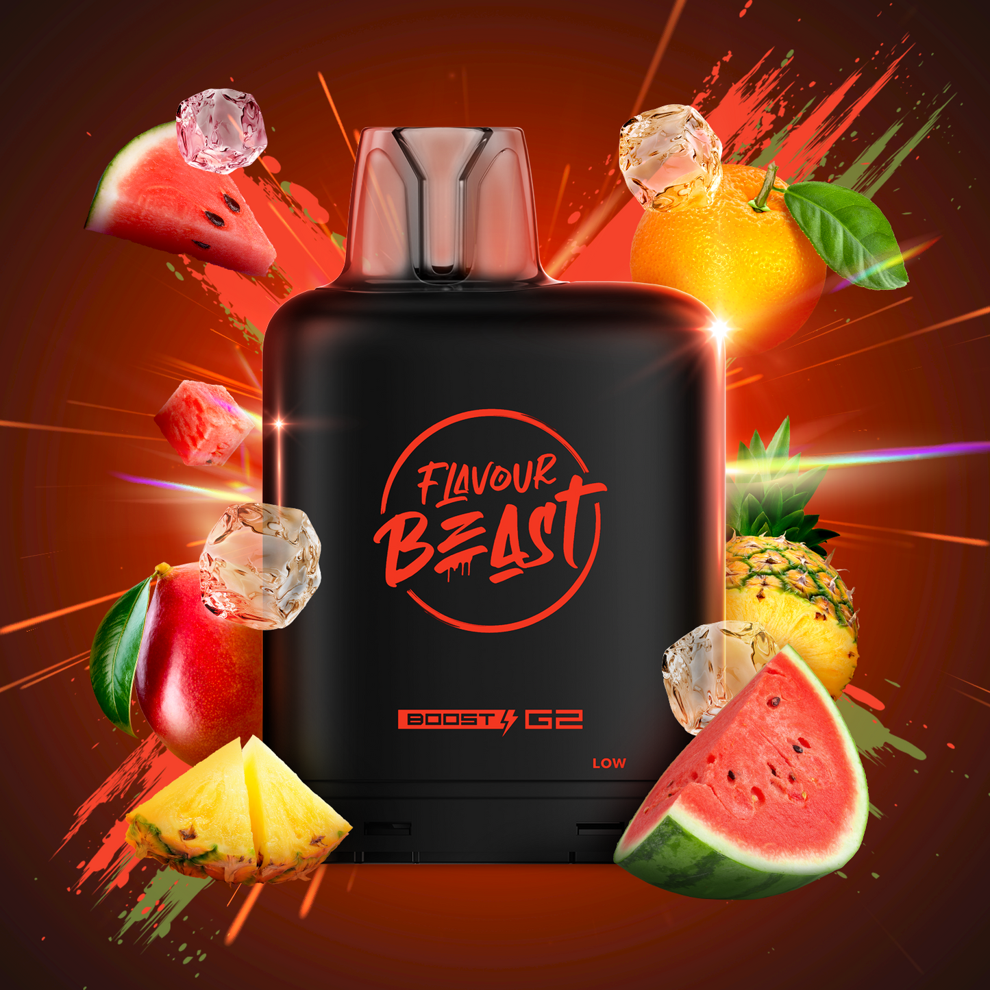 Flavour Beast LEVEL X BOOST Pod - 20mL Pre-Filled 20 mg/mL Salt Nicotine Pod