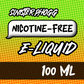 Sinister Phogg Nicotine-Free E-Liquid - 100mL Value Size