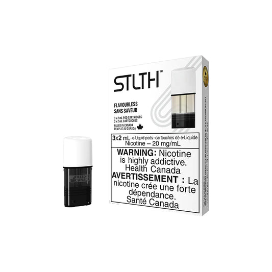 STLTH Pods, Flavourless - Nicotine Salt (3/pack) (Copy)