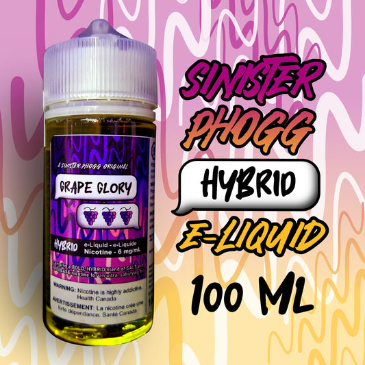 Sinister Phogg Hybrid Nicotine E-Liquid - 100mL Value Size