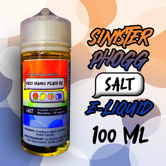 Sinister Phogg Salt Nicotine E-Liquid - 100mL Value Size