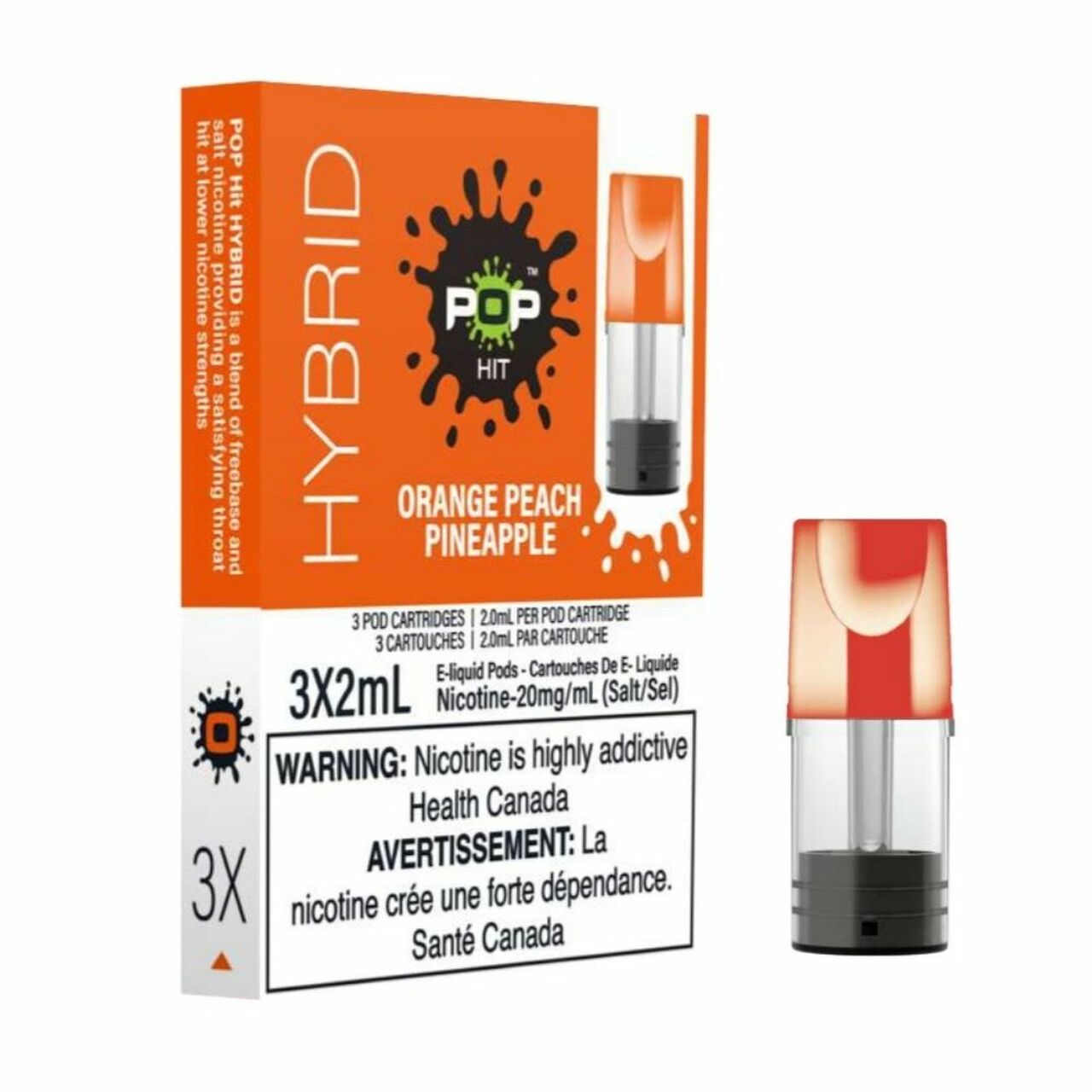 Hybrid Pop-Hit Pods - 3 pack pods - 20 mg/mL